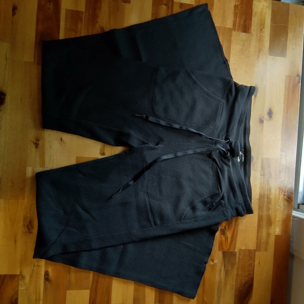 Calvin Klein performance stretch pants, size S, black